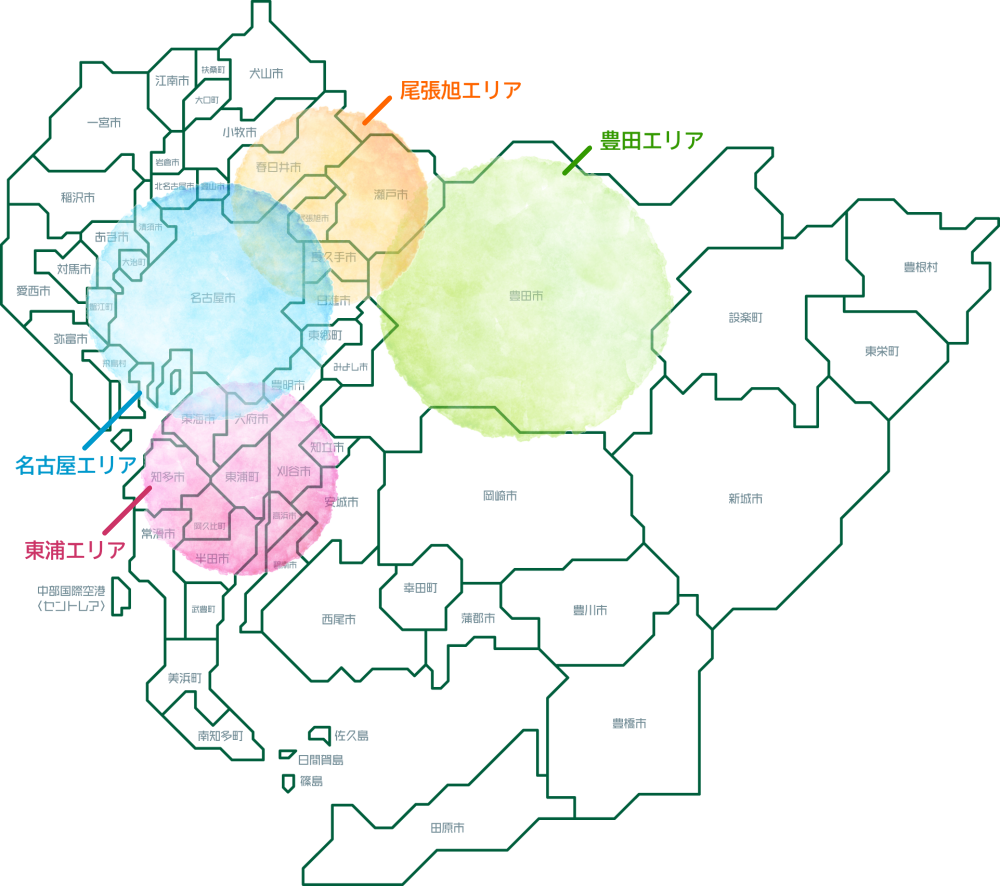 営業店エリアマップ